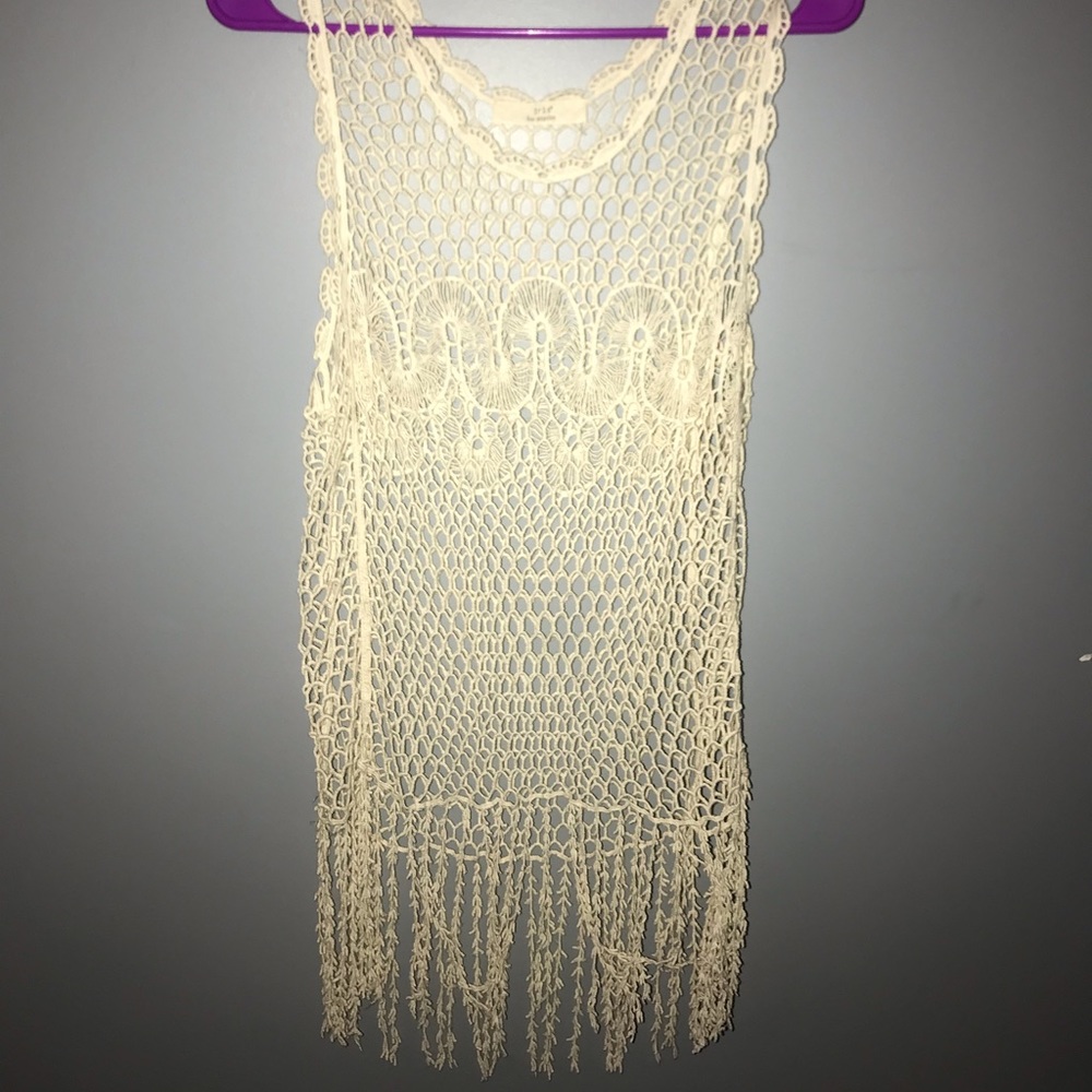 Woven tank